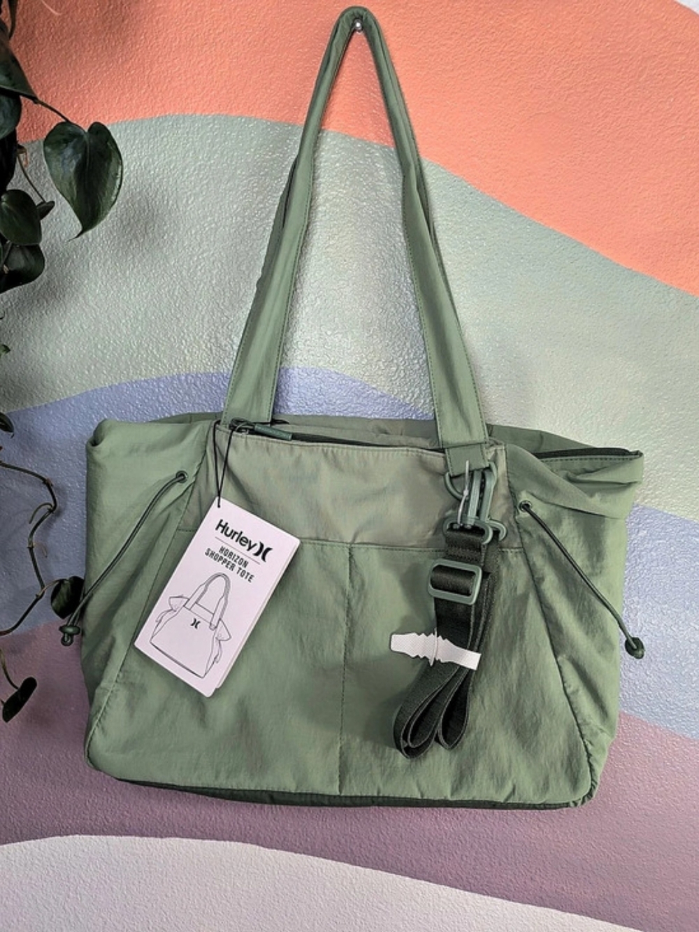 Hurley Horizon Shopper Green Tote